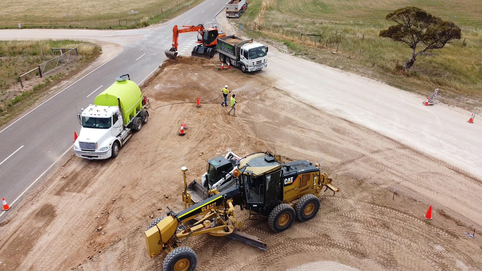 Hoadville Road Construction